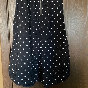 This pretty, polka dotted skirt!